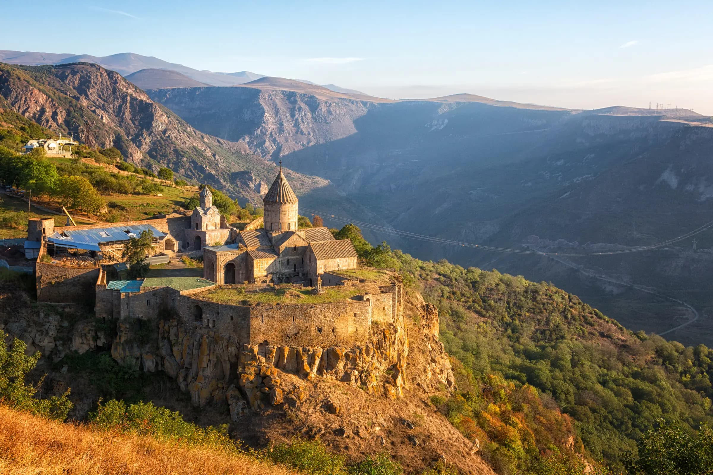 Tatev Monastery in autumn